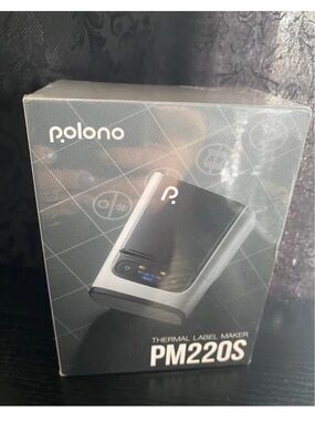 Portable Thermal Label Maker POLONO  PM220S Machine Bluetooth